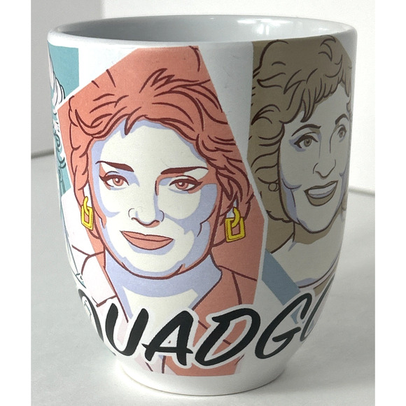 Coffee Mug Cup Golden Girls SquadGoals ZAK Designs 16 oz Pastel Portraits 2019 - Picture 4 of 6